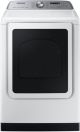 Samsung - 7.4 cu. ft. Smart Electric Dryer with Steam Sanitize+ - White