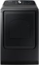 Samsung - 7.4 cu. ft. Smart Electric Dryer with Steam Sanitize+ - Black