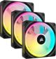 CORSAIR iCUE LINK QX120 RGB 120mm PWM Fans Starter Kit