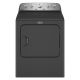Maytag - 7.0 Cu. Ft. Electric Dryer with Steam and Extra Power Button - Volcano Black