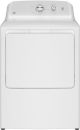 GE - 7.2 Cu. Ft. Electric Dryer with Long Venting up to 120 Ft. - White with Silver Matte
