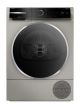 Bosch - 800 Series 4 Cu. Ft. Stackable Smart Electric Dryer with Steam Restore - Pearl Steel
