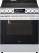 LG - 6.3 Cu. Ft. Slide-In Electric True Convection Smart Range with Air Fry and Premium Handle - Stainless Steel