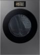 Samsung - 7.6 cu. ft. Bespoke AI Ultra Capacity Front Load Electric Dryer with AI Home and AI OptiDry+ - Dark Steel
