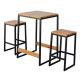 northbeam Berlin Natural Oil-Based Stained Bistro Chair (Set of 3) TBS0410211910
