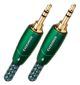 AudioQuest - Evergreen 26.2ft. 3.5mm-to-3.5mm Interconnect Cable - Green
