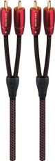 AudioQuest - Golden Gate 9.8' RCA-to-RCA Audio Cable (Black)/Red