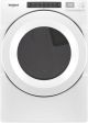 Whirlpool - 7.4 Cu. Ft. Stackable Gas Dryer w/ Wrinkle Shieldâ„¢Option - White