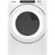 Whirlpool - 7.4 Cu. Ft. 36-Cycle Electric Dryer - White WHD560CHW