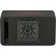 KICKER - Solo-Baric L7R 10in. Single-Voice-Coil 2-Ohm Loaded Subwoofer Enclosure - Black