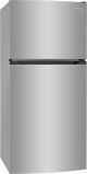 Frigidaire - 13.9 Cu. Ft. Top-Freezer Refrigerator - Brushed Steel