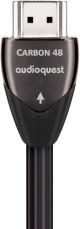 AudioQuest - Carbon 10ft. 8K-10K 48Gbps In-Wall HDMI Cable - Gray/Black
