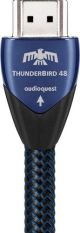 AudioQuest - ThunderBird 2.5 ft. 4K-8K-10K 48Gbps HDMI Cable - Blue/Black
