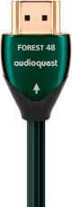 AudioQuest - Forest 16.4ft. 8K-10K 48Gbps In-Wall HDMI Cable - Green/Black
