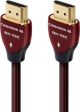 AudioQuest - Cinnamon 2.5ft. 8K-10K 48Gbps HDMI Cable - Red/Black