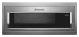 KitchenAid - 1.1 Cu. Ft. Built-In Low Profile Microwave w/ Slim Trim Kit (Stainless Steel)