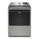 Maytag - 7.4 Cu. Ft. Smart Electric Dryer with Extra Power and Advanced Moisture Sensing - Classic SIlver