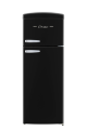 Unique Appliances - Classic Retro 7.5cu.ft Top Freezer Refrigerator - Matte Black