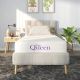 NapQueen Charlotte Twin Medium Bamboo Charcoal Memory Foam 8 in. Mattress NQ73811