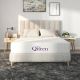 NapQueen Charlotte Queen Medium Bamboo Charcoal Memory Foam 12 in. Mattress NQ731231