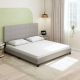 Furinno Tidur King Medium Firm Cooling Gel 5 In. Bed-in-a-Box Memory Foam Mattress M23005KWH