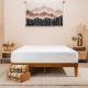 HEARTH & HARBOR 12 in. Queen Medium Green Tea Mattress, Cooling Graphite Memory Foam, Smooth Top NB-MFM-12-Q
