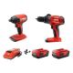 Hilti 22-Volt Lithium-Ion 1/4 Hex Cordless SID 4-A Impact Driver 2-Tool Kit with Battery Packs and Charger 3564630