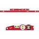Milwaukee 24 in./48 in. REDSTICK Compact Box Beam Level Set with 10 in. 360-Degree Locking Die Cast Torpedo Level MLCMS48-48-22-5210