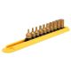 Mayhew SAE Hex Titanium Coated Low Profile Dual Drive Set (10-Piece) 16004