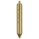 Crescent Lufkin 20 oz. Inage Solid Brass Cylindrical Plumb Bob TT590N