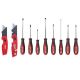 Milwaukee Screwdriver Set with FASTBACK Utility Knifes (10-Piece) 48-22-2718-48-22-1503