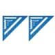 Empire 7 in. and 12 in. Laser Etched Aluminum Rafter Squares E2994-E3992