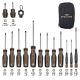 SPEC OPS Screwdriver Set, 5 Phillips, 5 Slotted, 2 Torx, 2 Square, Magnetic Tip, 3% Donated to Veterans (14-Piece) SPEC-S-14PK