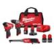 Milwaukee M12 FUEL 12V Cordless 2-Tool Combo Kit w/M12 FUEL 3/8 in. Extended Reach High Speed Ratchet & (2) HO 2.5 Ah Batteries 3497-22-2569-20-48-11-2425-48-11-2425