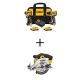 DEWALT 20V MAX XR Cordless Drill/Driver, ATOMIC Impact Driver 2 Tool Combo Kit and 6.5 in. Circ Saw with (2) 2Ah Batteries DCK2051D2WS391B