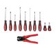 Milwaukee Combination Screwdriver Set with Self-Adjusting Wire Stripper and Cutter (11-Piece) 48-22-2710-48-22-3082