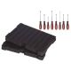 Milwaukee Screwdriver Set with PACKOUT Tool Box Customizable Foam Insert (9-Piece) 48-22-2718-48-22-8451