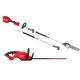 Milwaukee M18 FUEL 18V 10 in. Brushless Cordless Battery Powered QUIK-LOK Pole Saw w/ M18 FUEL 24 in. Hedge Trimmer 3016-20PS-3033-20