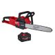 Milwaukee M18 FUEL 18V 16 in. Brushless Cordless Battery Powered Chainsaw with (1) 8.0 Ah FORGE Battery 2727-20-48-11-1881