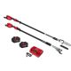 Milwaukee M18 FUEL 10 in. 18V Brushless Electric Cordless Telescoping Pole Saw w/ Pole Pruning Shears, (2) 8.0 Ah Battery, Charger 3013-20-3008-20-48-59-1888