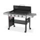 Weber Griddle 4-Burner Propane Gas 36 in. Rust-Resistant Flat Top Grill in Black 1501006