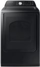 Samsung - 7.4 cu. ft. Smart Electric Dryer with Sensor Dry - Black
