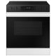 Samsung - Bespoke 6.3 Cu. Ft. Slide-In Electric Range with Air Fry - White Glass