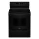 Whirlpool - 5.3 Cu. Ft. Freestanding Electric Range with Cooktop Flexibility - Black