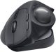 Logitech - MX ERGO S PLUS Wireless Ergonomic Trackball Mouse with 6 Programmable Buttons - Wireless - Graphite