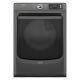 Maytag - 7.4 Cu. Ft. Smart Electric Dryer with Steam and Pet Pro System - Volcano Black