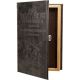 Barska - Antique Book Lock Box with Key Lock - Brown CB11994