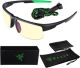 GUNNAR - Blue Light Gaming & Computer Glasses - Torpedo - Onyx RZR-30008