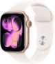 Apple Watch Series 11 (GPS) 42mm Rose Gold Aluminum Case with Light Blush Sport Band - M/L - Rose Gold - (2025)