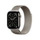 Apple Watch Series 11 (GPS+Cellular) 42mm Titanium Case with Natural Milanese Loop - Natural - (2025)